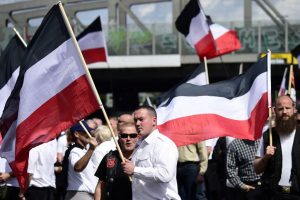 新纳粹分子在柏林游行