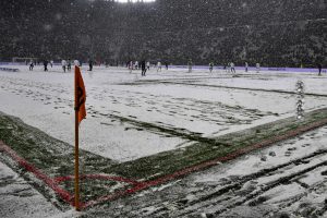 意甲:尤文对亚特兰大的比赛因大雪延期
