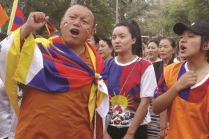 西藏人纪念抗议一周年