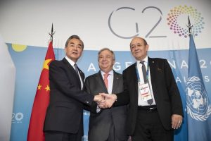 中国说，不允许G20讨论香港问题