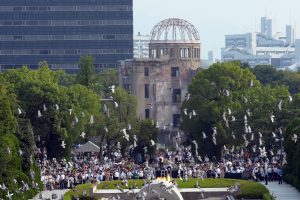 广岛纪念二战原子弹爆炸74周年