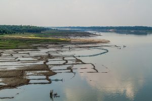 飞灰堤破裂淹没了五个村庄，污染了那格浦尔附近的河流