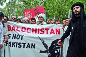 俾路支人在德国抗议巴基斯坦军队的暴行
