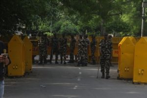 Bharat Bandh:首都加强了安保