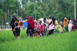 缅甸激战迫使人们在米佐拉姆邦避难
