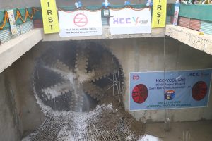 德里地铁完成第4期施工的第一条隧道掘进