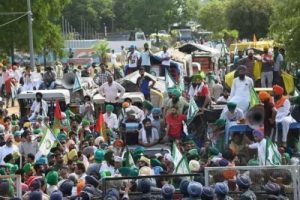 旁遮普邦的平民党政府面临农民抗议形式的第一个考验