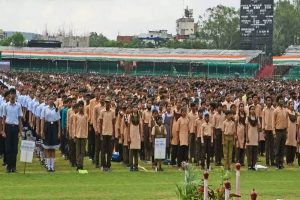 拉贾斯坦邦1000万学生唱爱国歌曲创世界纪录