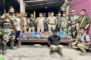 印度边防部队在阿萨姆邦查获了价值47.4亿卢比的违禁品