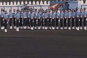 印度空军在海得拉巴学院举行联合毕业阅兵