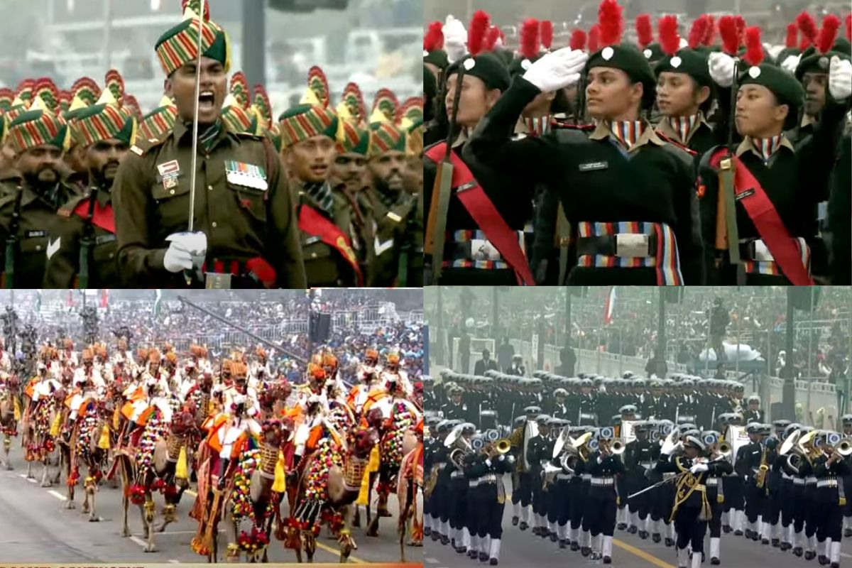 2023年共和国日:在Kartavya小路行进的特遣队展示了印度的军事力量万博3.0下载APP