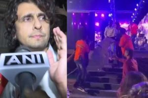 歌手Sonu Nigam在孟买Chembur的活动中发生混战，一人受伤