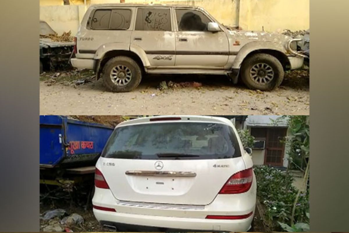 Prayagraj警方突袭了Atiq Ahmed在勒克瑙的住所，没收了两辆豪车