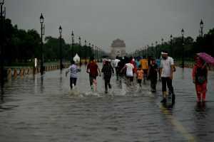 德里了41年降雨记录